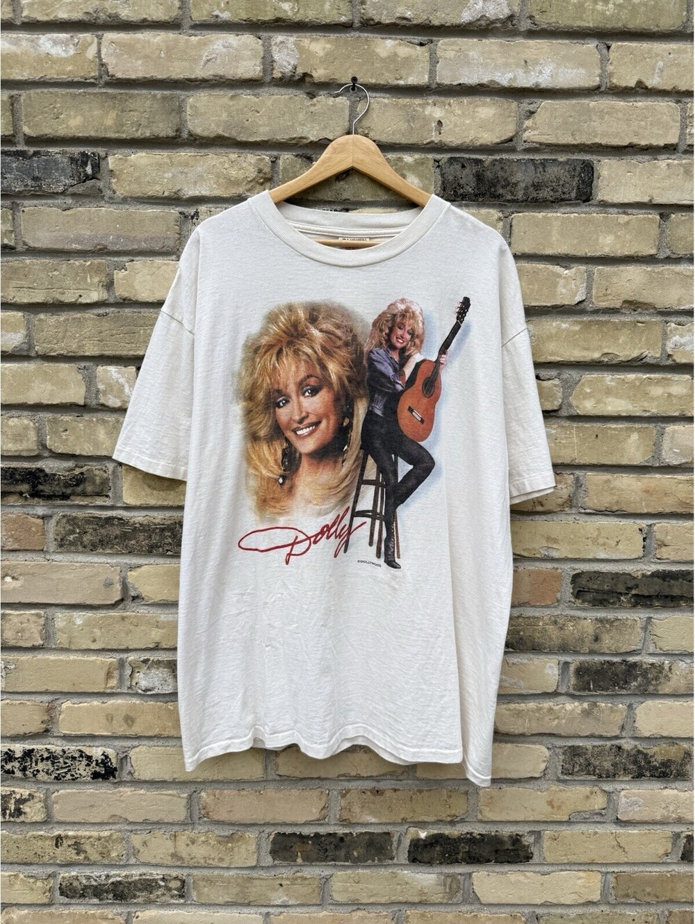 Vintage Dolly Parton T-shirt Size XL